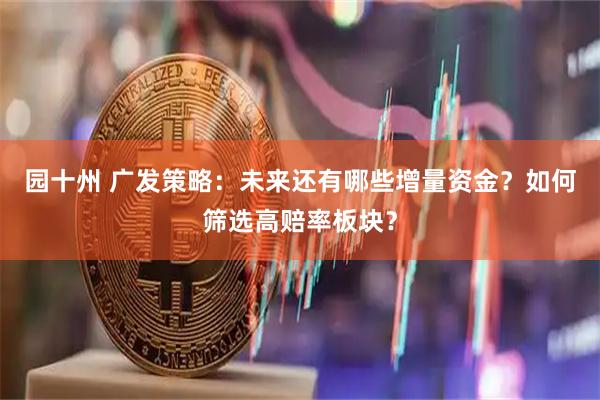 园十州 广发策略：未来还有哪些增量资金？如何筛选高赔率板块？